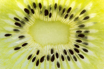 Slice Kiwi Fruit