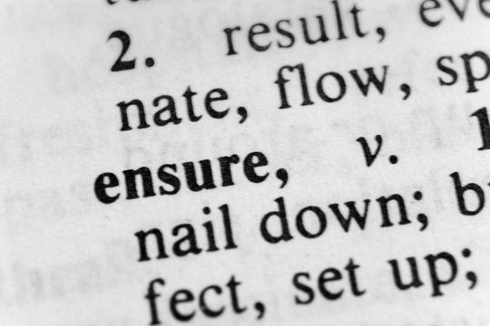 Ensure