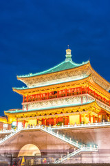 Fototapeta na wymiar Xian bell tower