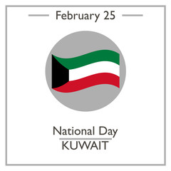 National Day of Kuwait. February 25