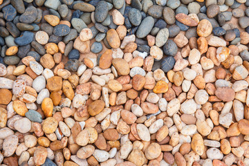 white ,gray ,orange pebbles background