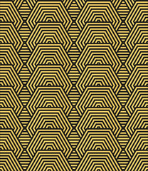 Vector seamless pattern. Modern stylish texture. Repeating geome