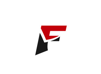 Letter F logo. Creative concept icon
