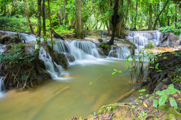 Waterfall in the forest ,Thailand