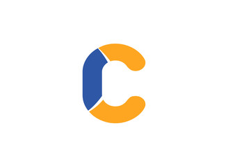 Abstract icon based on the letter c
