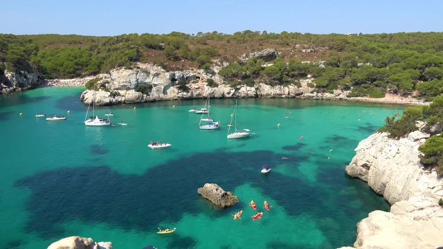 Cala Macarella et Macarelleta sur l'&icirc;le de Minorque