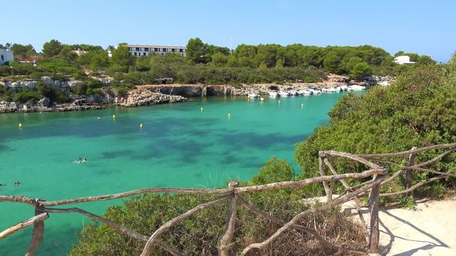 Cala Santandria sur l'&icirc;le de Minorque