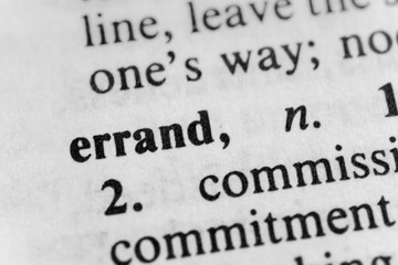 Obraz premium Errand