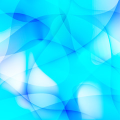 Fototapeta premium blue wavy vector