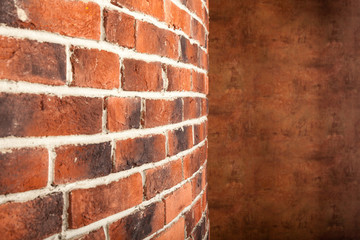 part of brick wall