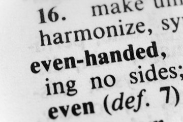 Even-handed