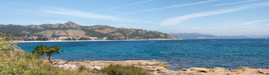 Fototapeta na wymiar Espacio Natural Monte Louro Playa de Muros Provinz A Coruña Galicien Spanien