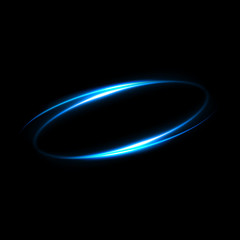 
Circular lens flare. Abstract rotational galaxy. Beautiful ellipse border. Luxury shining hole. 
Rotational lines. Power energy element. Space for message. Abstract ring background.