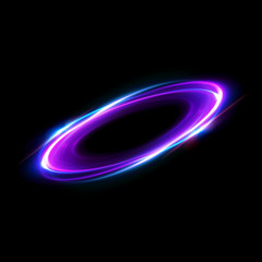 
Circular lens flare. Abstract rotational galaxy. Beautiful ellipse border. Luxury shining hole. 
Rotational lines. Power energy element. Space for message. Abstract ring background.