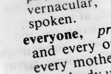 Obraz premium Everyone