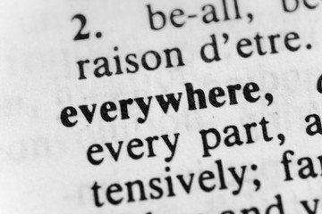 Obraz premium Everywhere