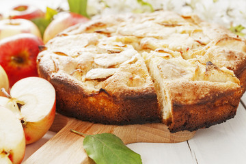 Homemade  apple pie