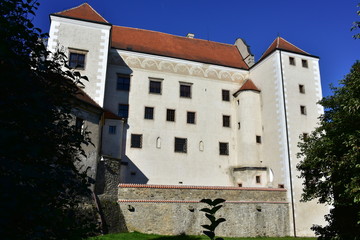 castle Telc, UNESCO world heritage, Czech republic