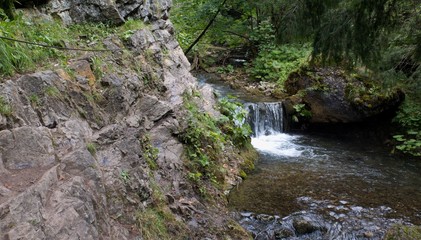 Prosiceka dolina valley in Chocske vrchy mountains in central Slovakia © rihas