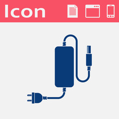 Icon of Phone Charger, vector illustration