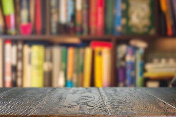 Naklejka premium Bookshelf