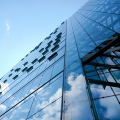 Bürogebäude mit Glasfassade in Berlin