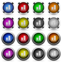 Align to bottom glossy button set
