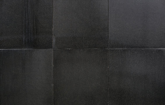 black stones tiled