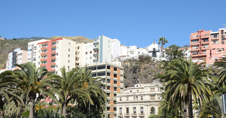 Fototapeta premium Häuser in Santa Cruz de La Palma