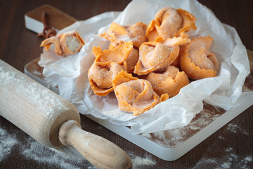 Home made tortellini