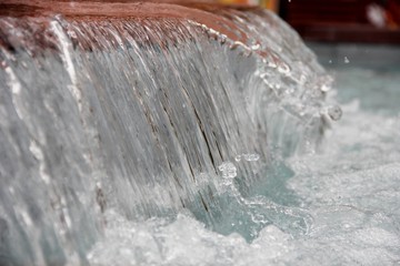water flows