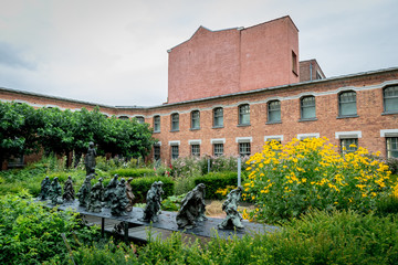 Le jardin du musée de La Piscine à Roubaix