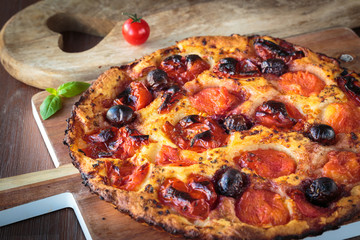 Italian focaccia bread
