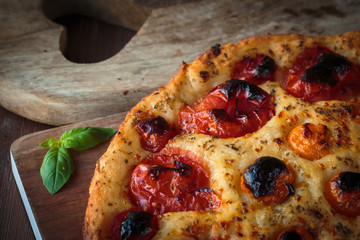 Italian focaccia bread