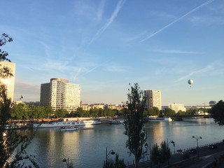 Fototapeta premium Paris, Front de Seine
