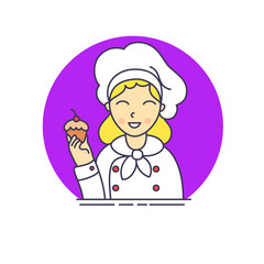 woman chef