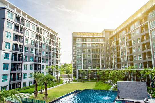apartment building  liveing zone