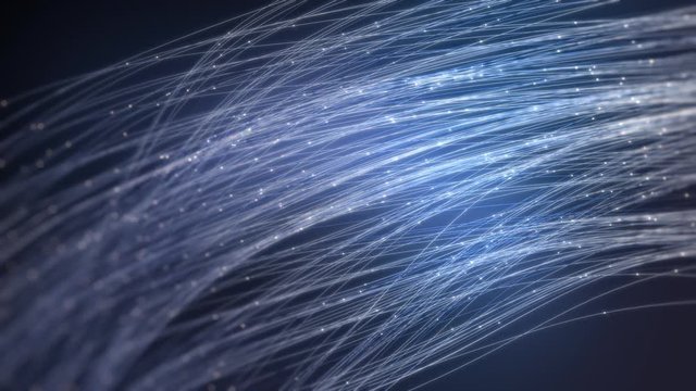 Data Communication Streaming on Optical Fibers Cable﻿