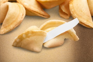 Fortune cookie.