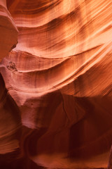 Abstract of a canyon