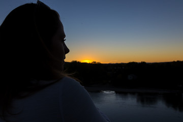 Viewing the Sunset