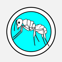 Ant Drawing Vector