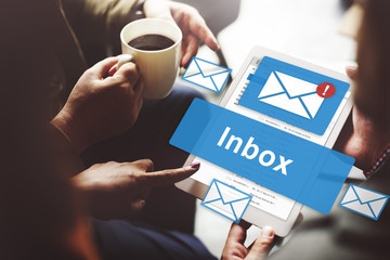 Email Inbox Electronic Communication Graphics Concept