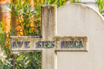 Christian marble cross
