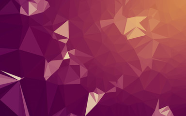 Abstract low poly background, geometry triangle