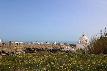 Von Fira nach Karterados, Santorini