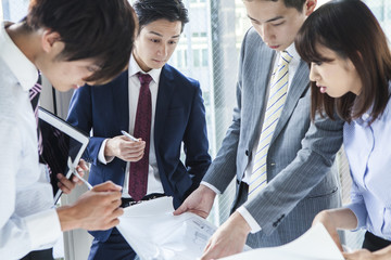 Businessmen meeting