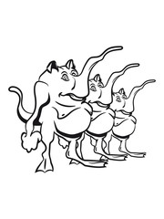 Monster funny proboscis thick