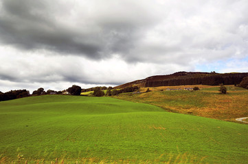 Obraz premium landscapes and villages of the highlands, Scotland