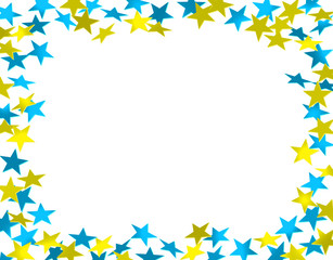 クリスマス　フレーム　星　リース